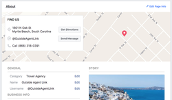 how to make a travel page on facebook