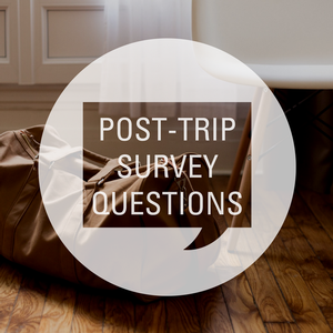 post trip reflection questions